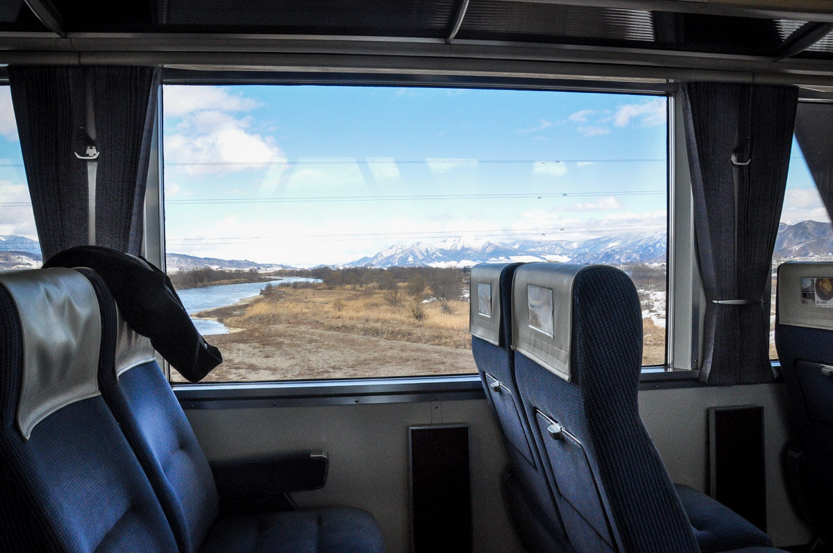 Japan Rail Pass Mountain views