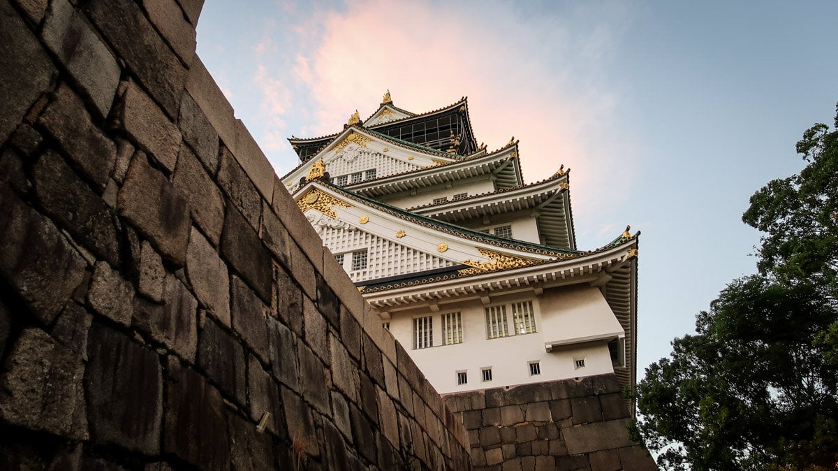Things to Do in Osaka Japan Osaka Castle at Dusk