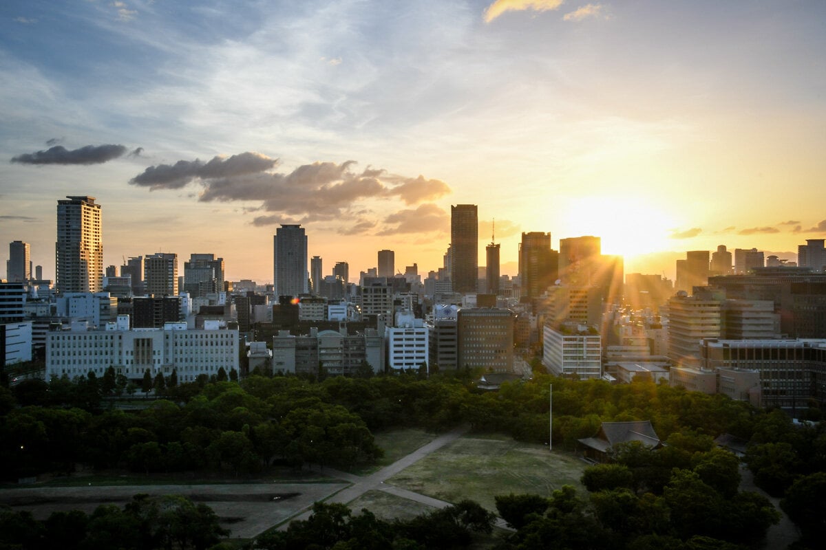 Insider Tip: You can get this view from the Observation Deck in the Osaka Castle. See #9 for more info!
