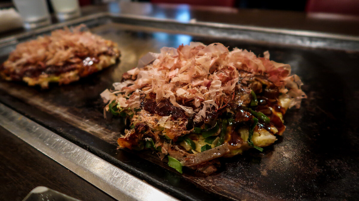 Things to Eat in Osaka Okonomiyaki