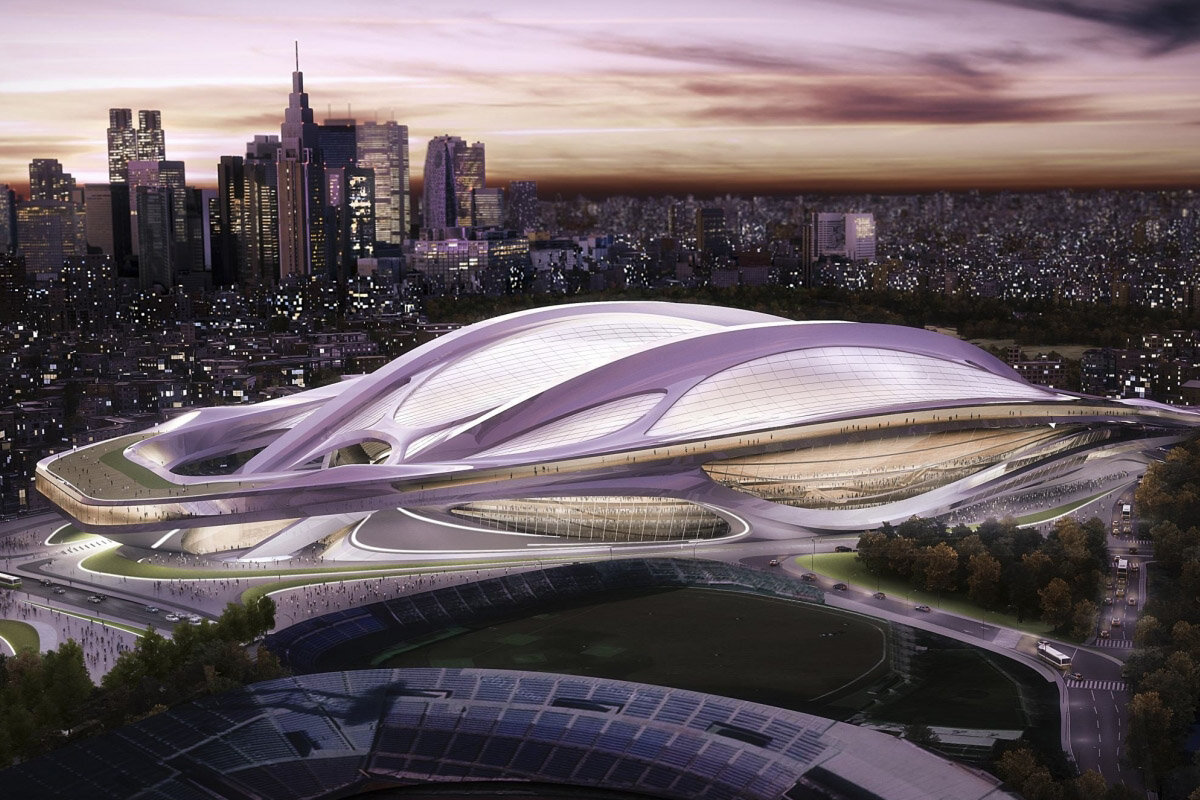 Tokyo's Olympic Stadium |Image from the official 2020 Olympics website