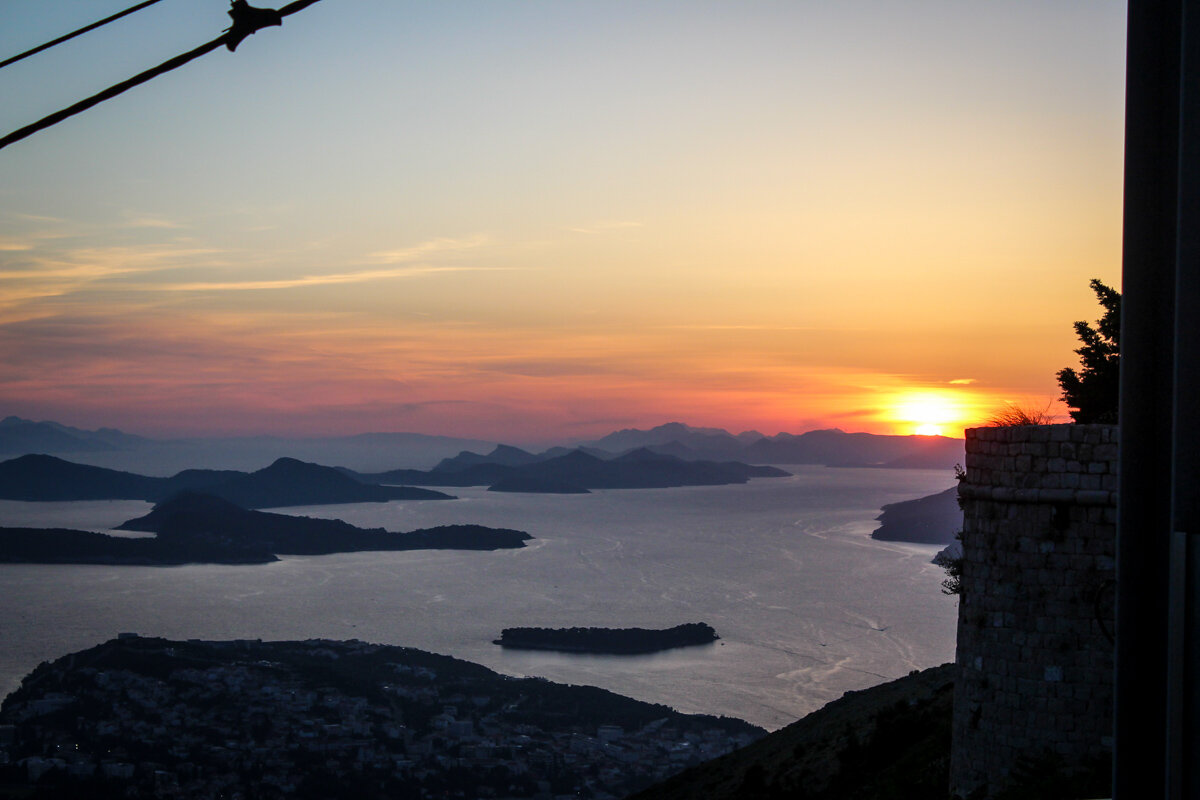 Things to Do in Dubrovnik | Mt. Srd Cable Car Sunset Views