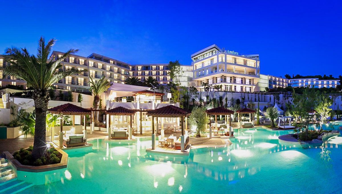Where to Stay in Hvar | Amfora Grand Beach Resort