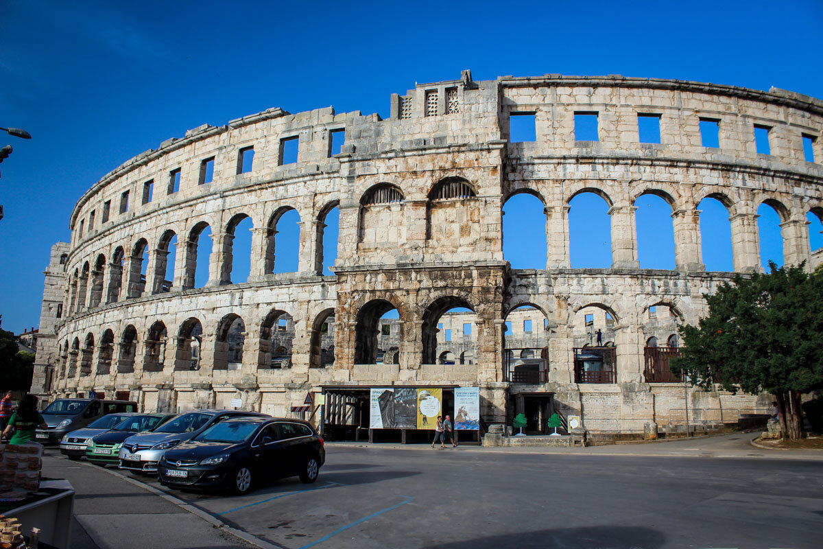 Places to Visit in Croatia | Pula Arena