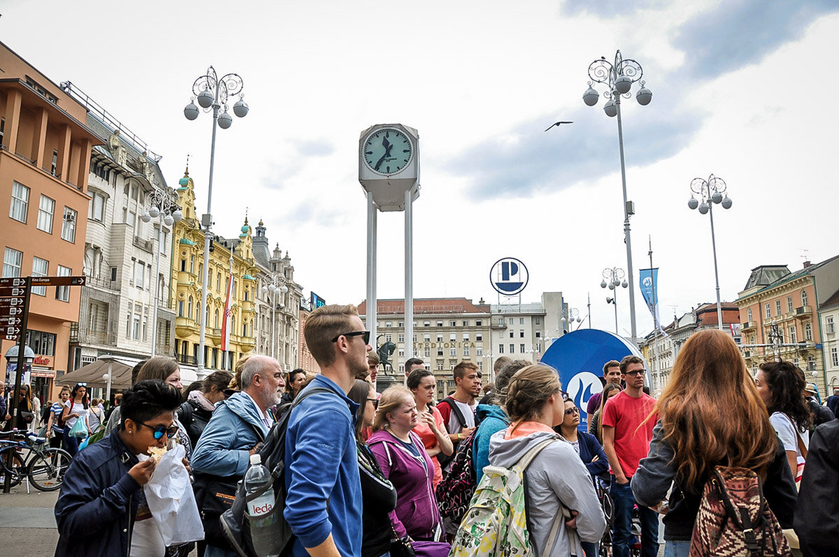 Free Walking tour Zagreb Croatia Travel