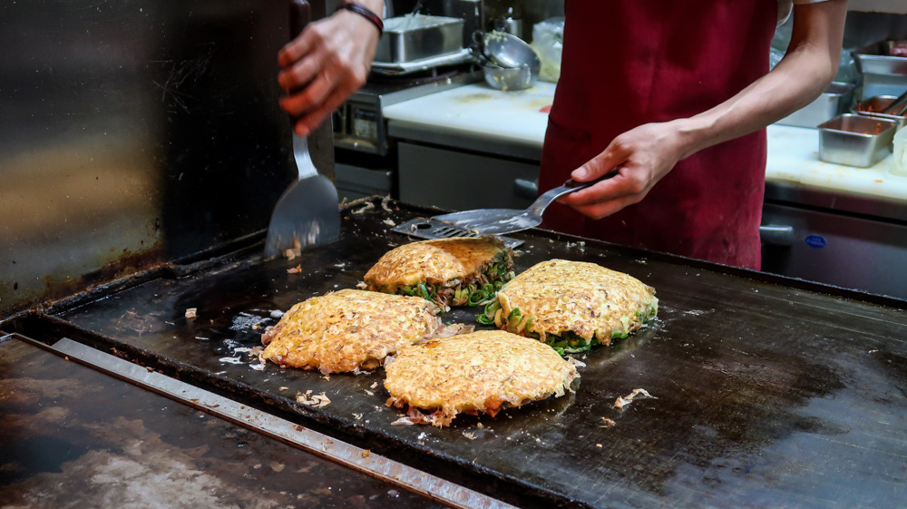 Japanese Food okonomiyaki