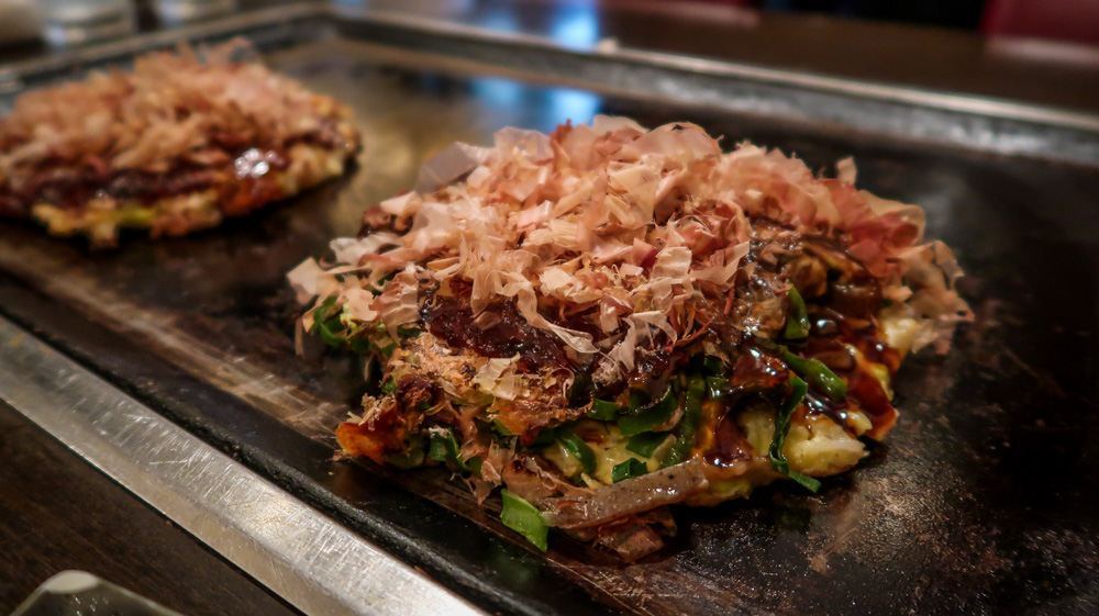 Japanese Food okonomiyaki