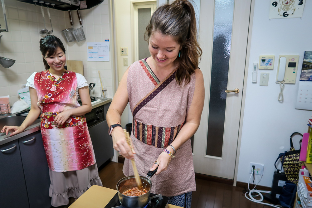 Japanese Food ramen cooking class