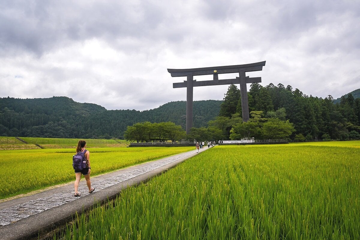 This is Japan in August… can you feel the humidity just by looking at the picture?! Because I sure can!