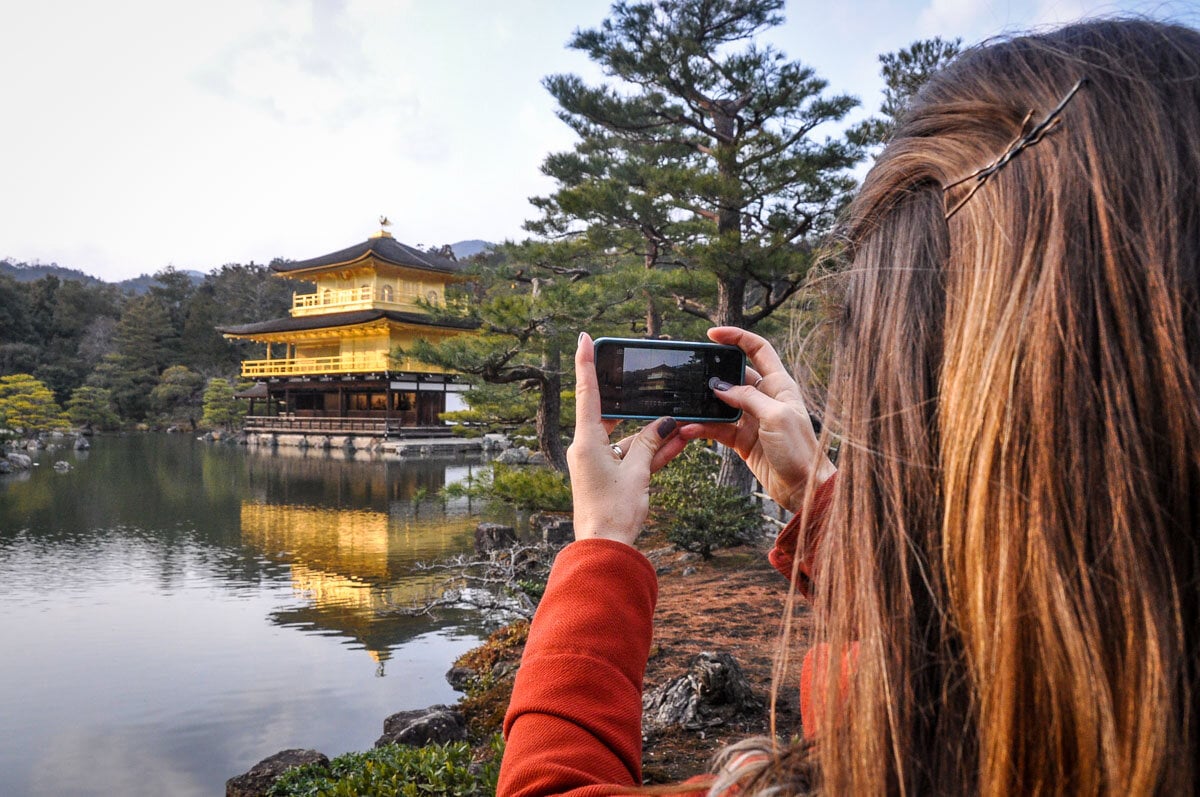 Japanese SIM Card Tourist Golden Temple