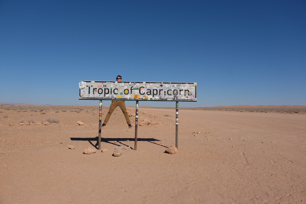 Things to Do in Namibia | Tropic of Capricorn Sign