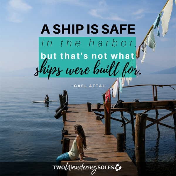 Inspiring Travel Quote by Gael Attal