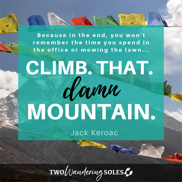 Inspiring Travel Quote by Jack Karoac