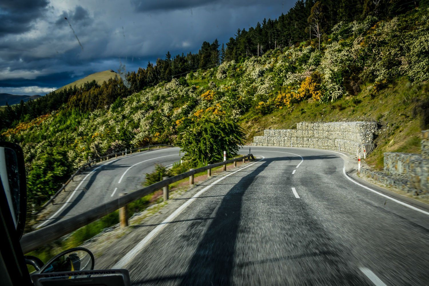 Here’s photo proof of just how windy the roads in New Zealand can be. Take it slow!