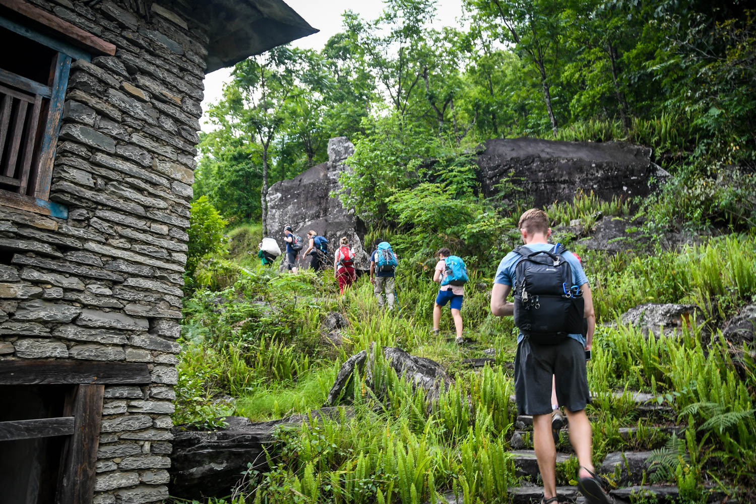 Mohare Danda Trek Uphill Climb Day 1