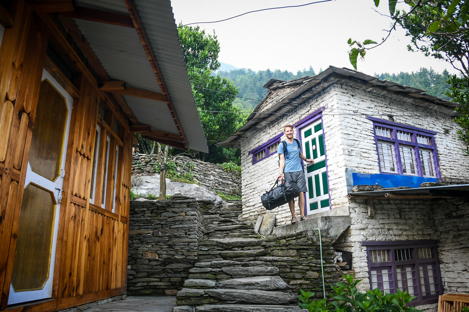 Mohare Danda Trek Tea house Room