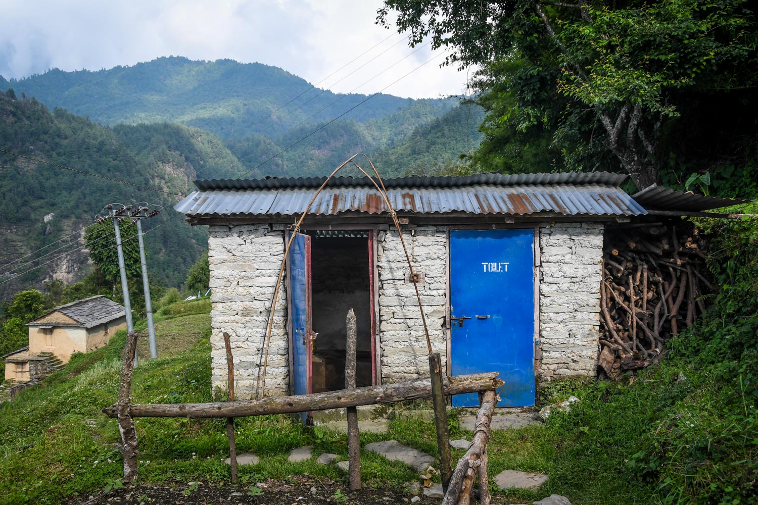 Mohare Danda Trek Toilet on Trail Homestay