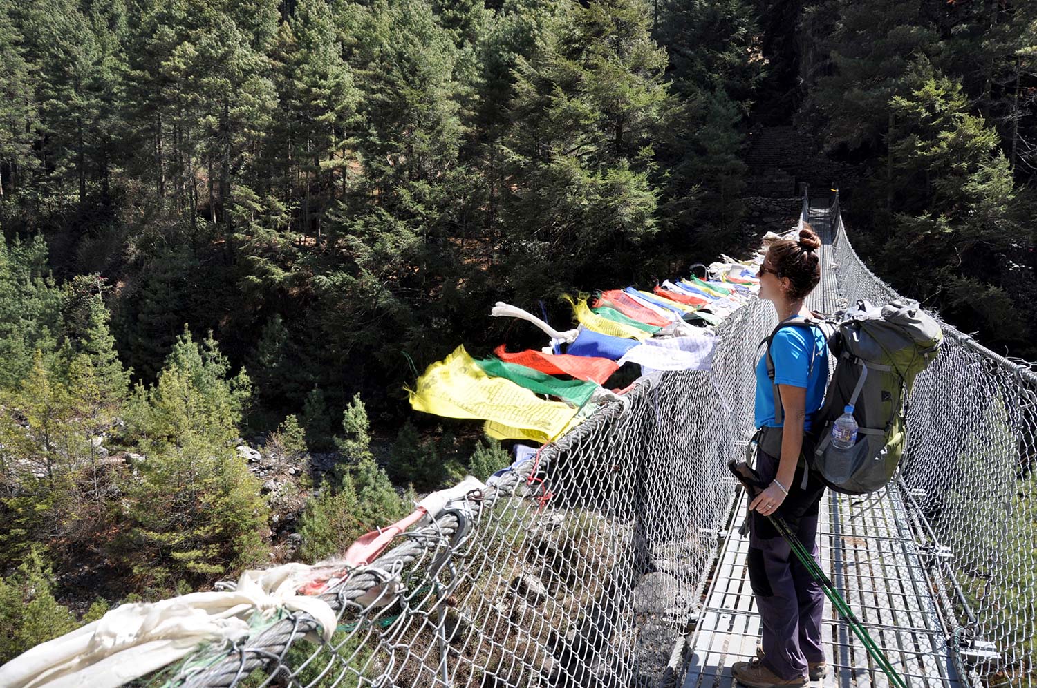Things to Do in Nepal Trekking Suspension Bridge Monjo