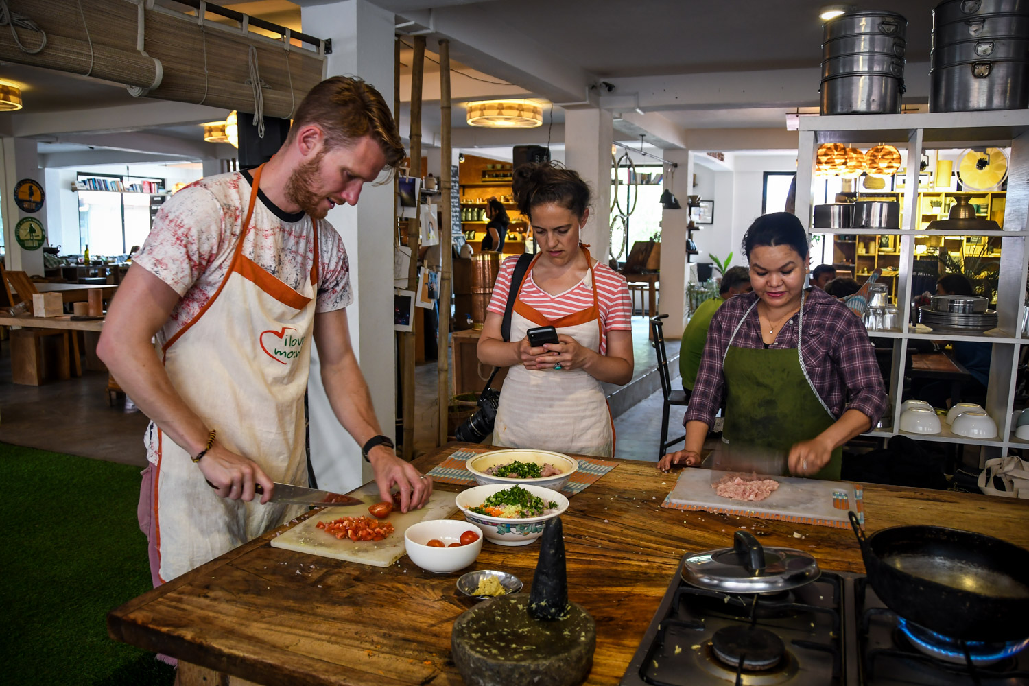 Things to Do in Nepal Cooking Class Momo Social Tours Ben