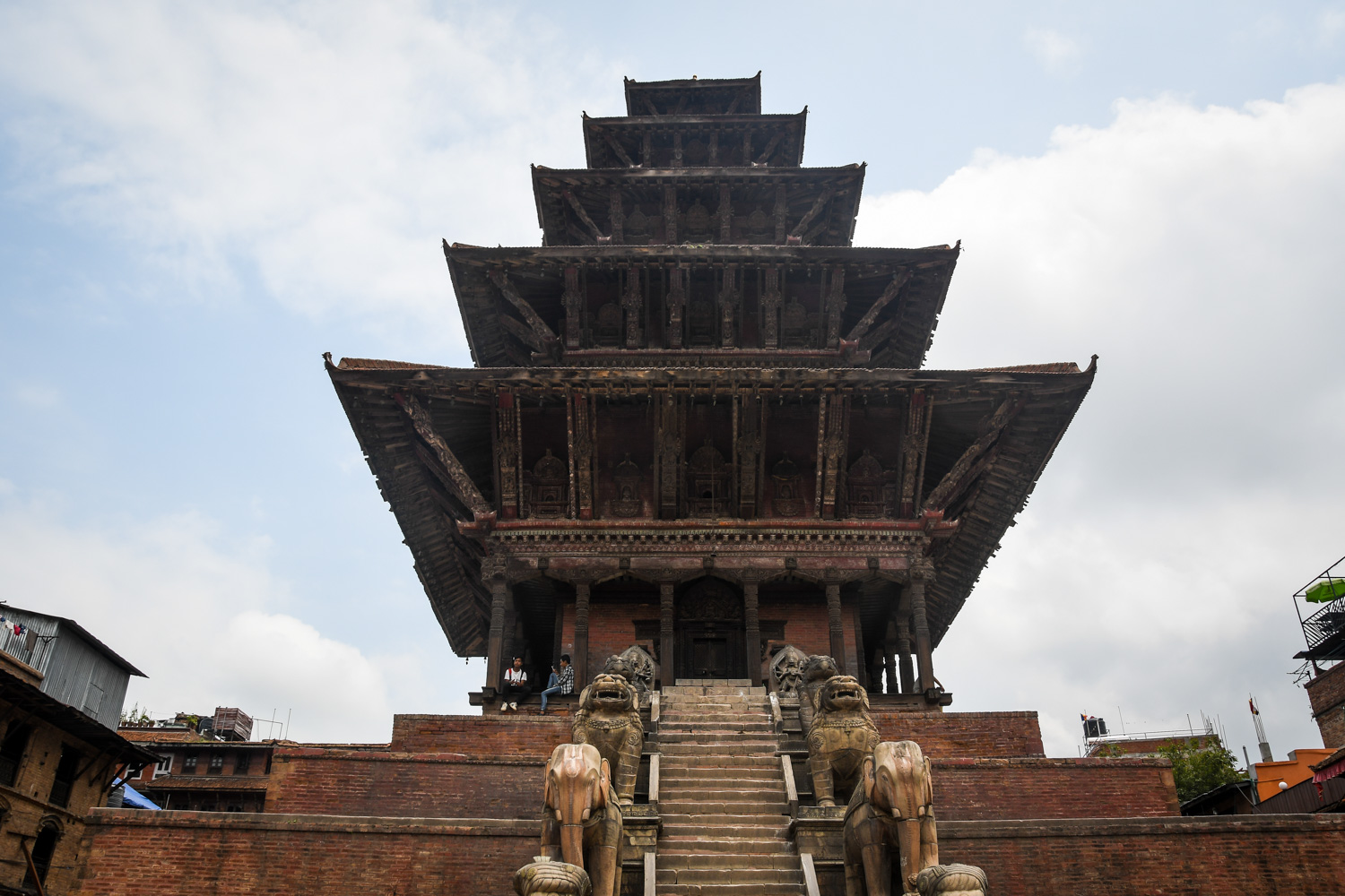 Things to Do in Nepal Bhaktapur Durbar Square 5 tier Temple