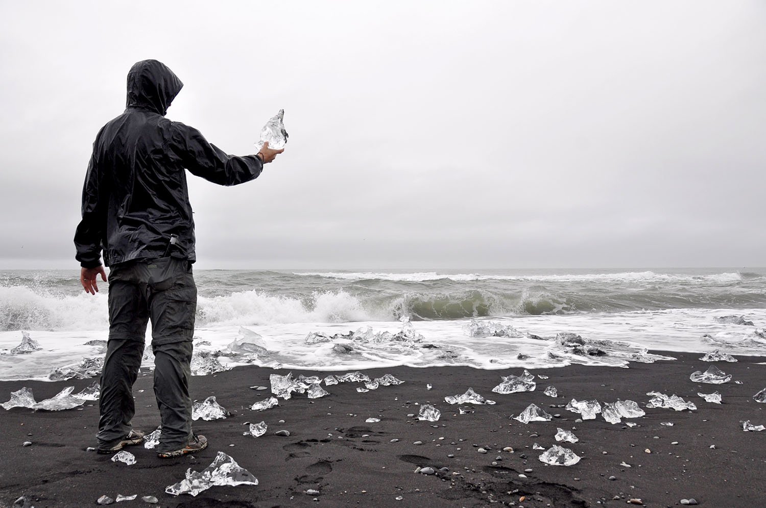 Iceland Rental Cars Ice Beach Black Sand