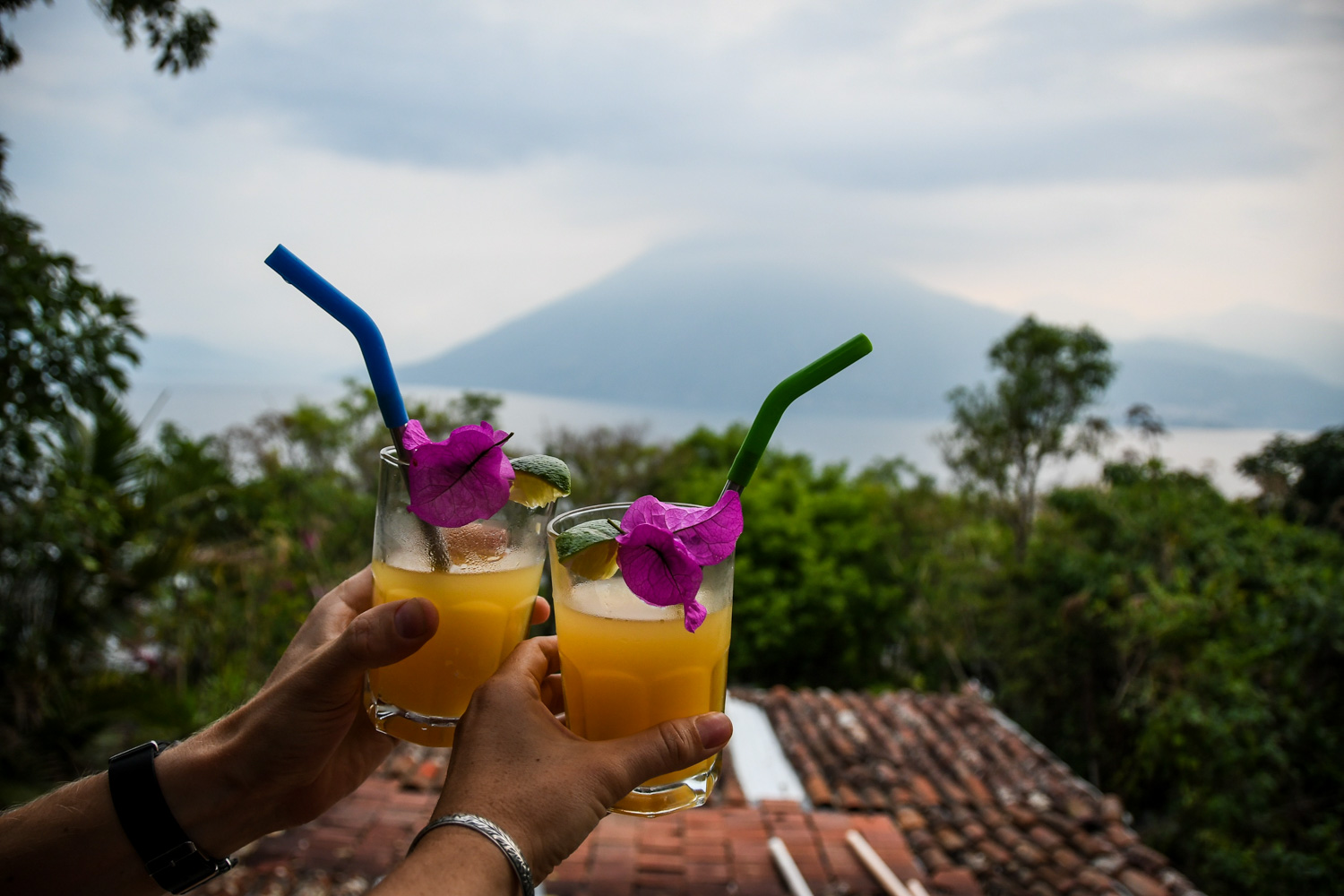 Things to Do in Lake Atitlan: Drinks with a view