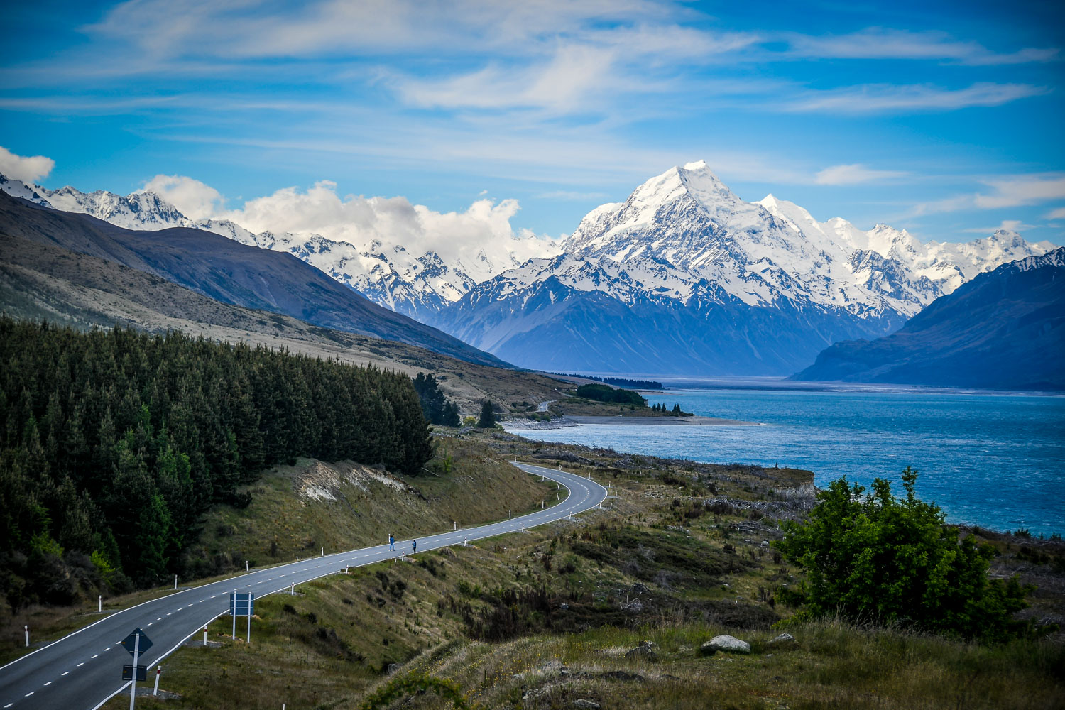Planning a Campervan Trip in New Zealand Mount Cook Drive