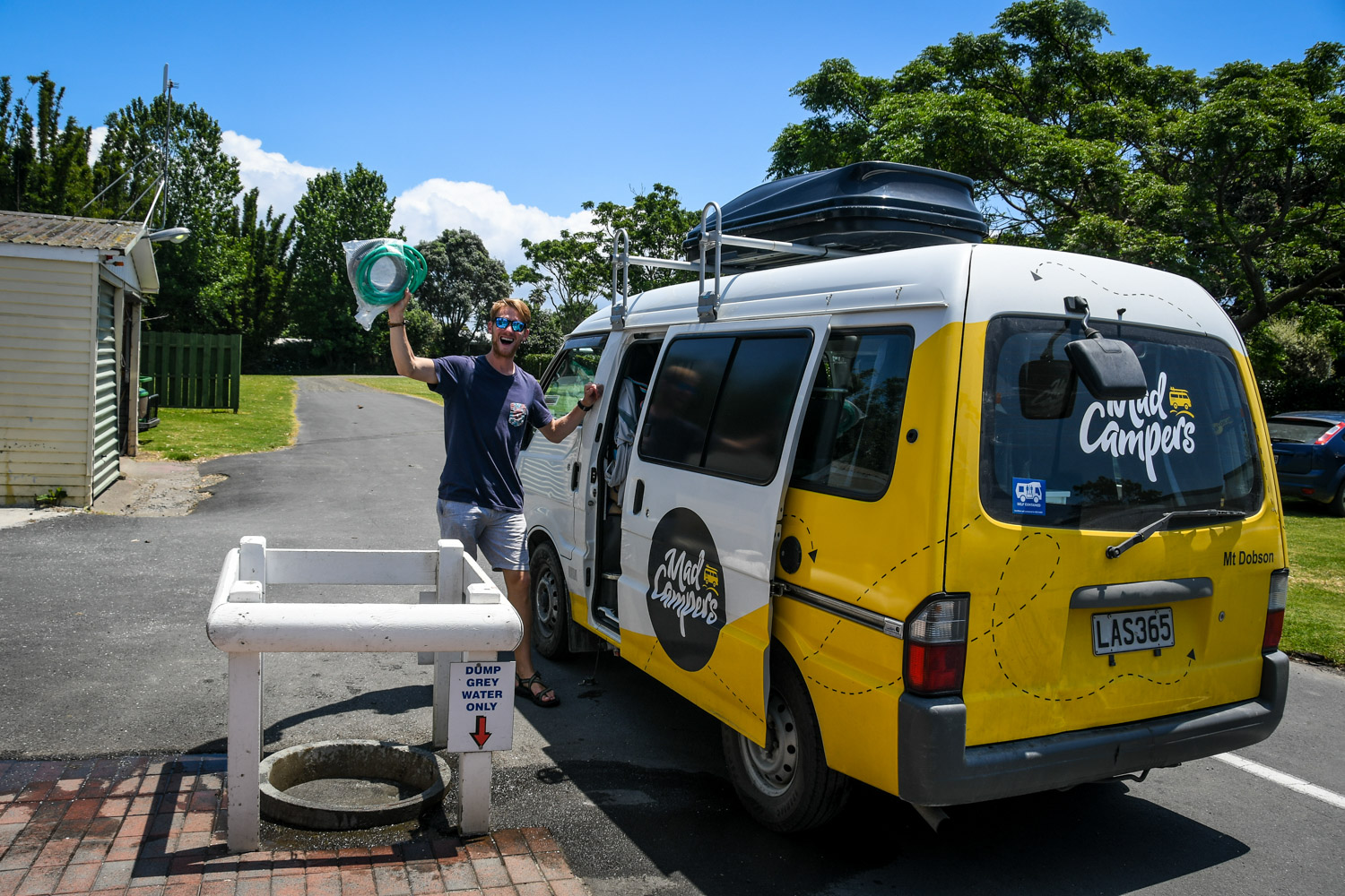 Planning a Campervan Trip to New Zealand Campervan Dump Station Water Fill Up