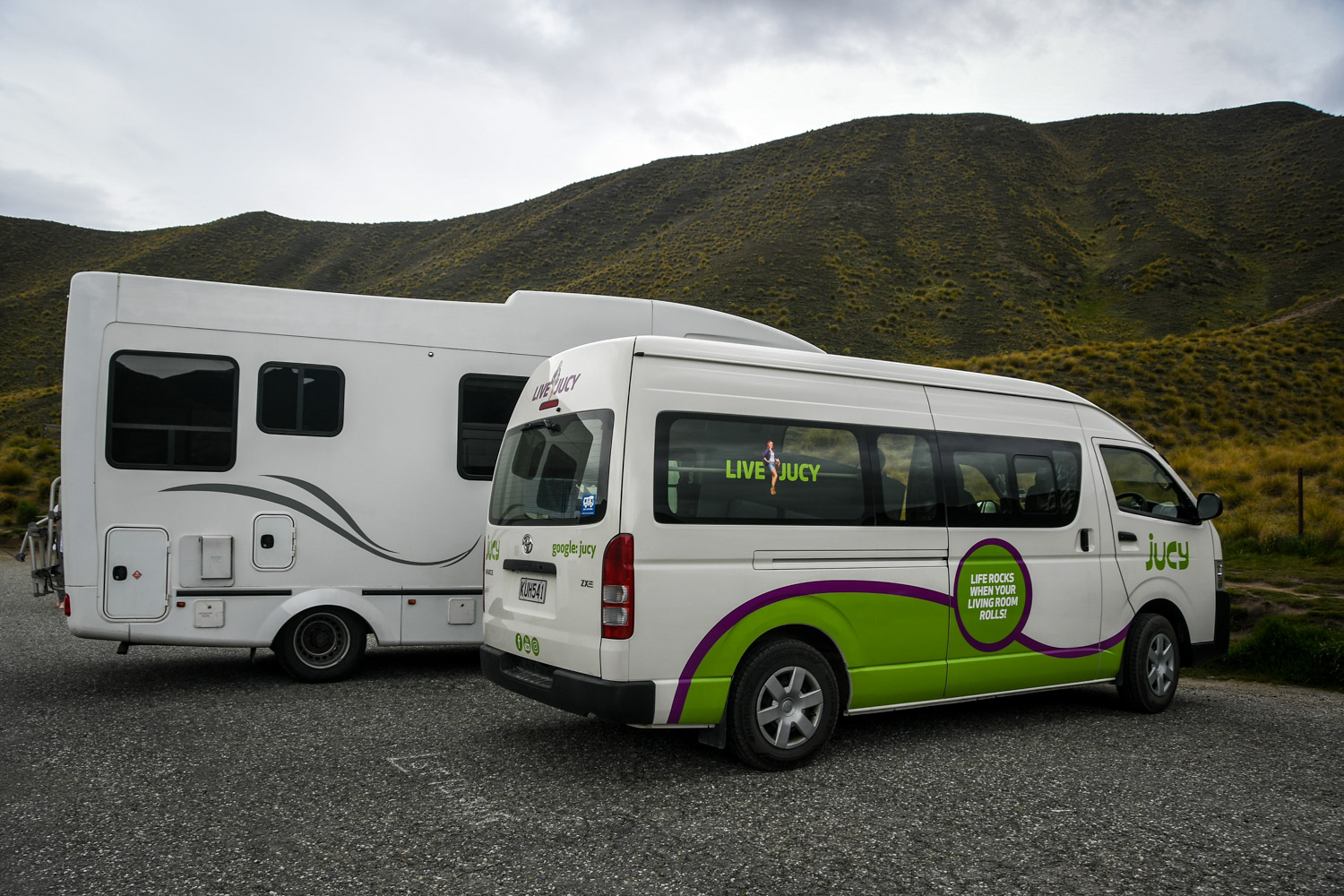 Campervan Rental New Zealand Vehicle Size Comparison