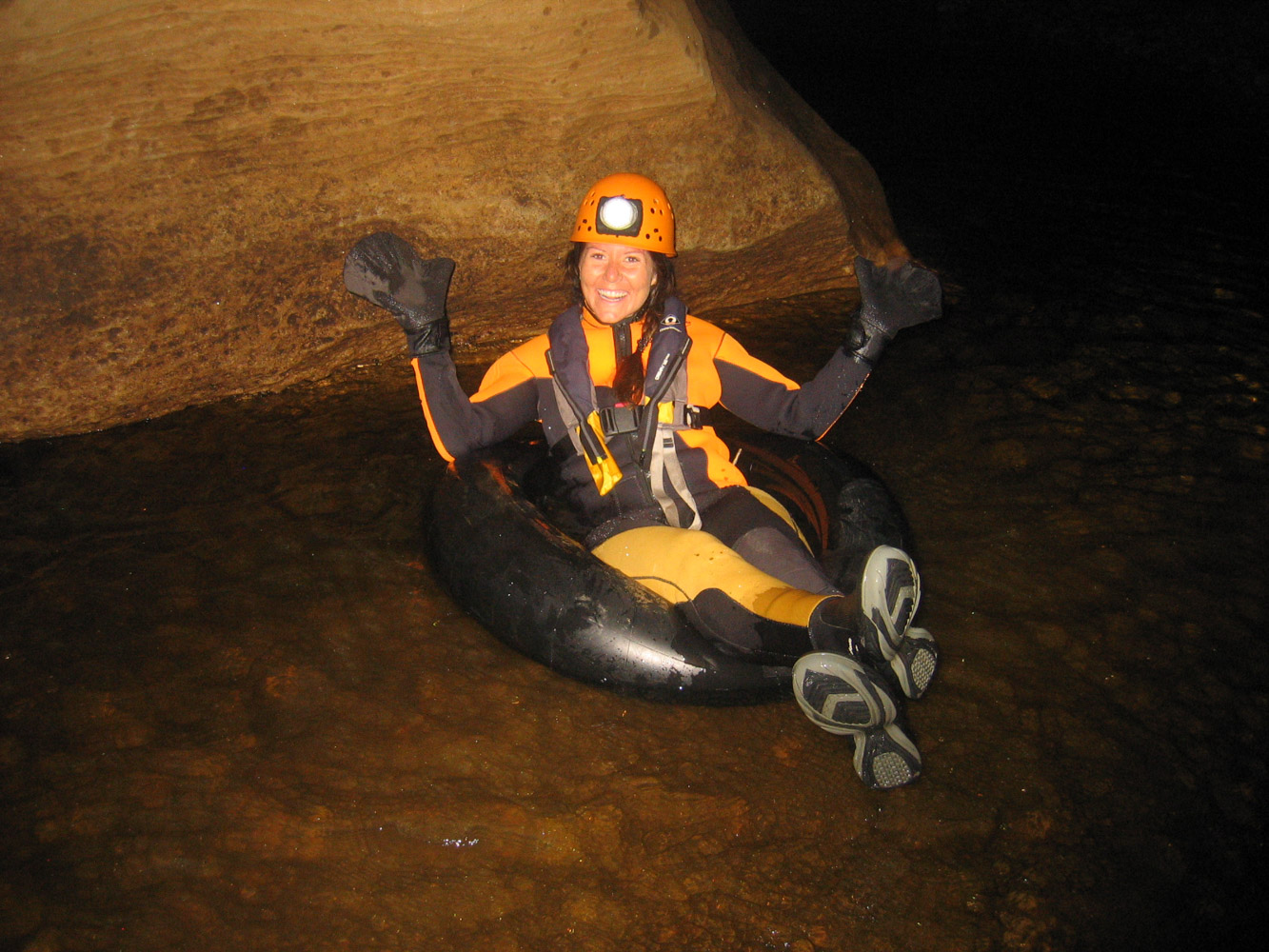 Things to Do in West Coast NZ Underworld Cave Rafting Glow Worm Tour