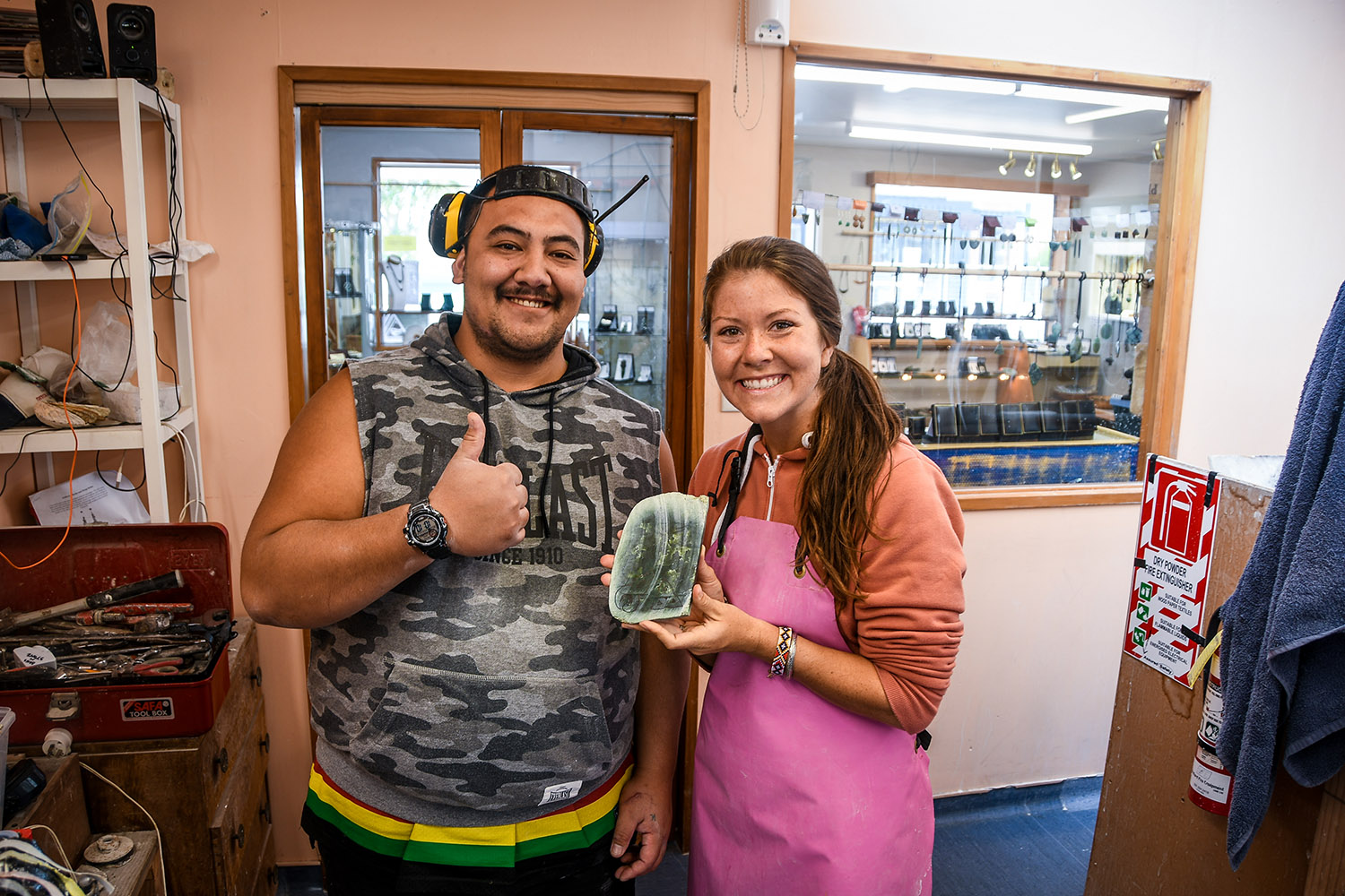 Things to Do in West Coast NZ Jade Carving Teacher