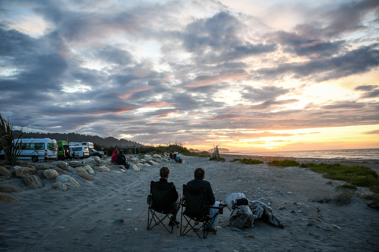 Things to Do in West Coast NZ Sunset at Ross Top 10 Holiday Park