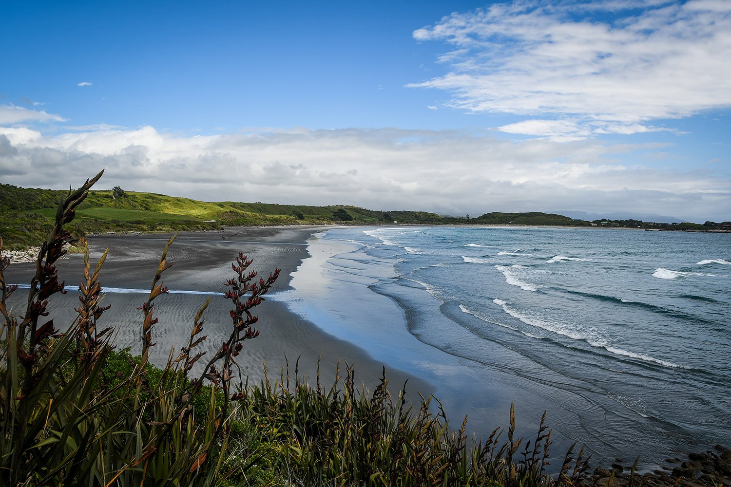 Things to Do in West Coast NZ Black Sand Beach Coastal Road