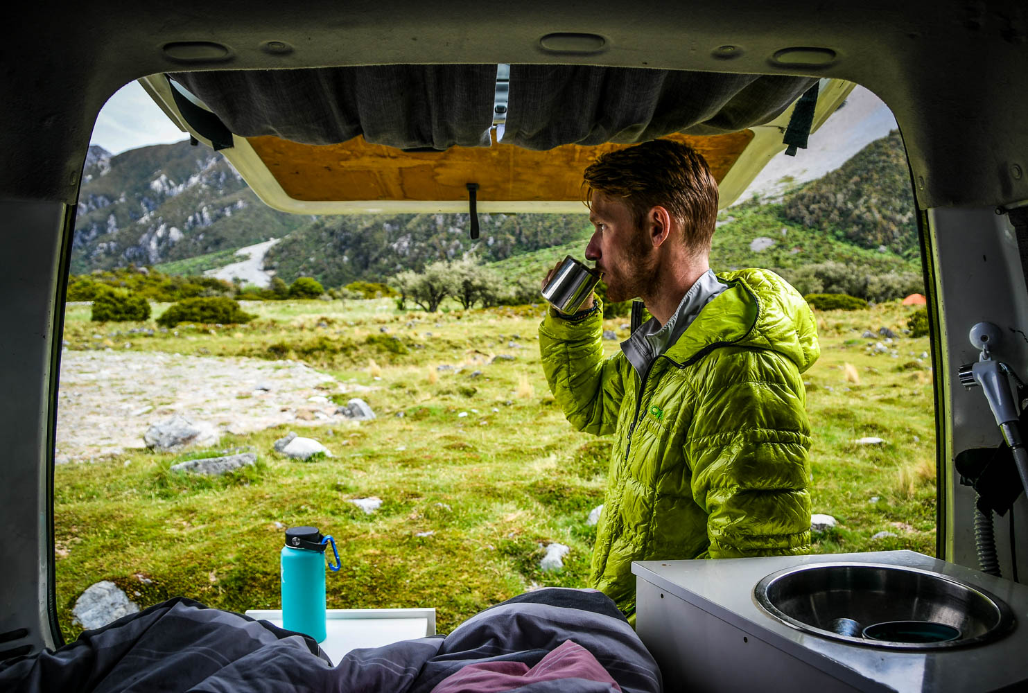 Coffe and Van Life in New Zealand