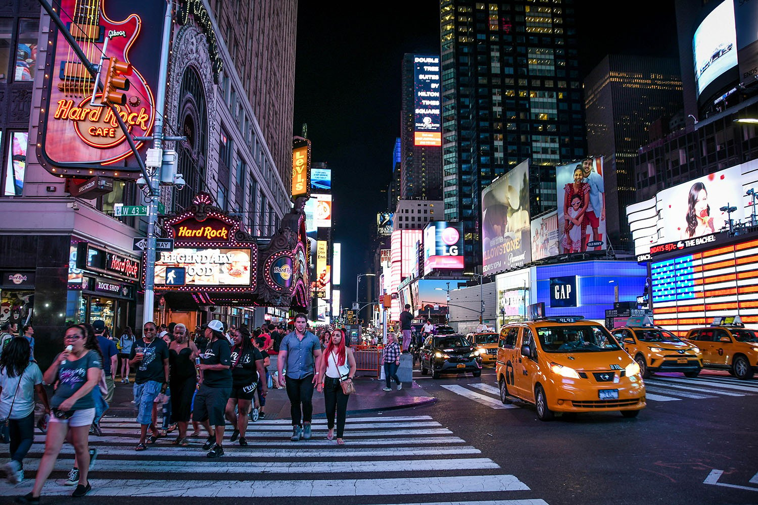 New York City budget Times Square