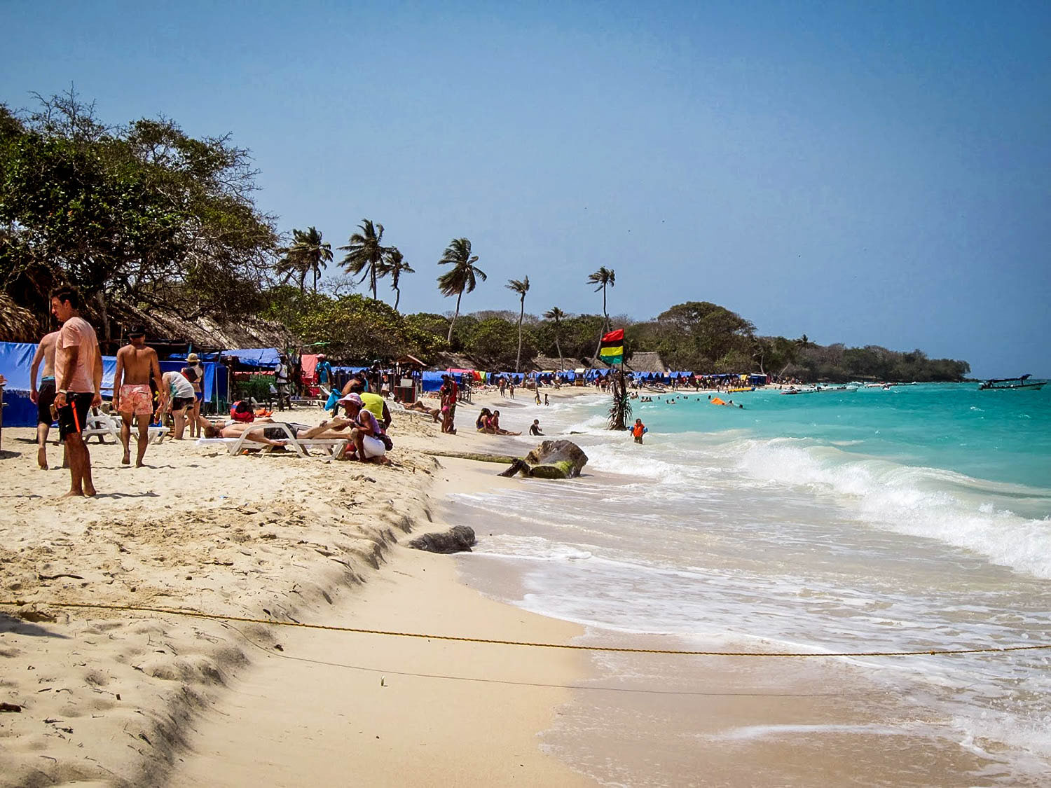 Playa Blanca Rosario Islands Cartagena