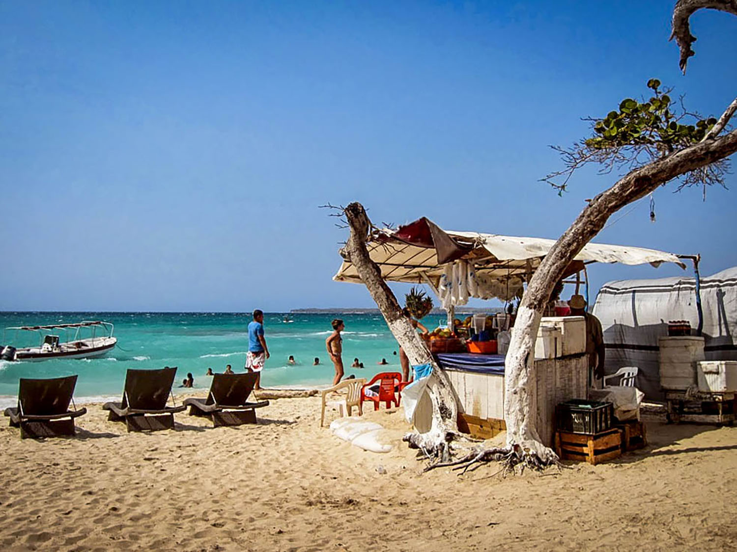 Playa Blanca Rosario Islands Cartagena