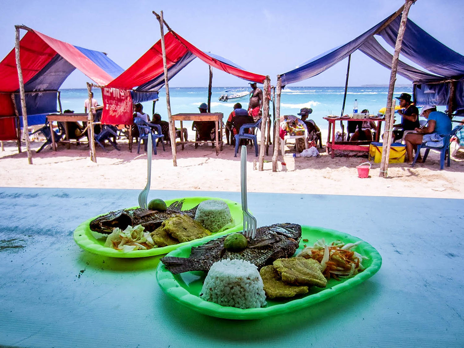 Playa Blanca Rosario Islands Cartagena