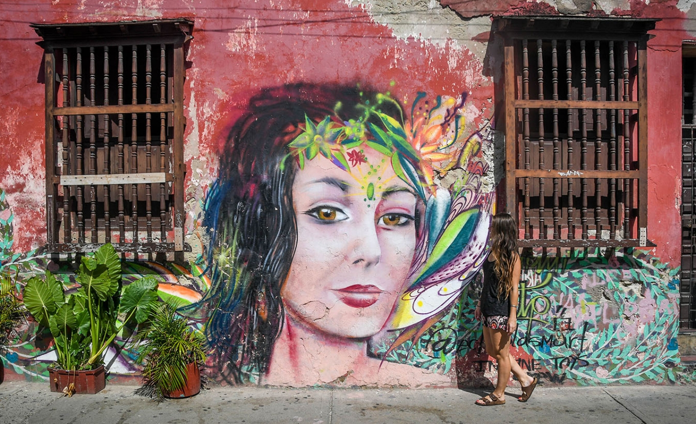 Things to do in Cartagena Street Art Getsemani