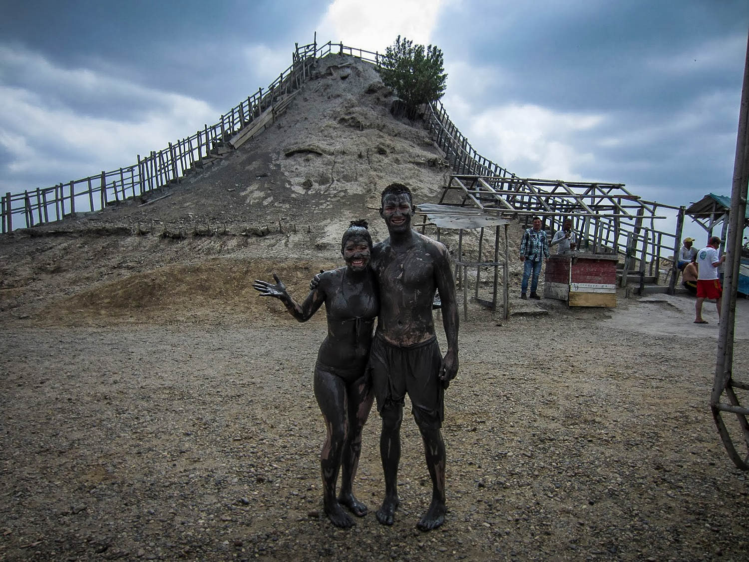 Things to do in Cartagena Volcan del Totumo mud volcano