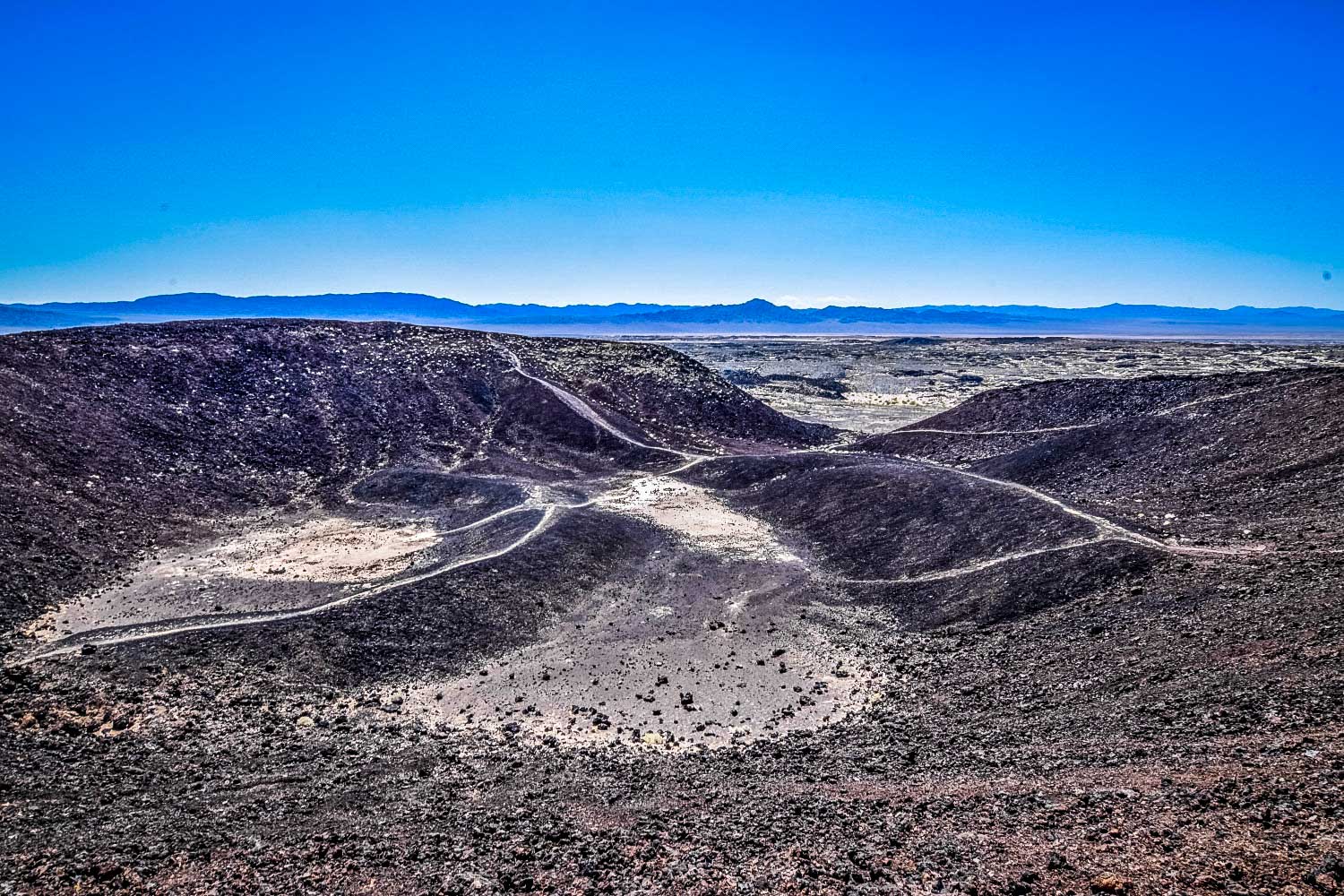 Best Desert Hikes in California: Amboy Crater Trail Credit: We Who Roam