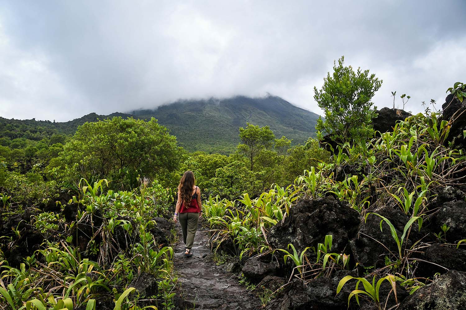 Things to Do in Costa Rica: Hiking on Arenal Volcano