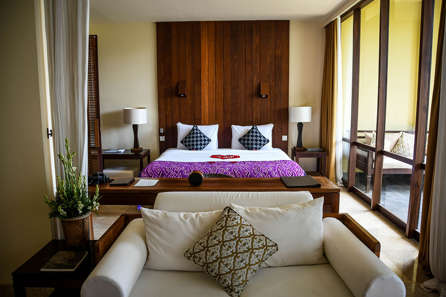 Komaneka at Bisma Ubud Resort Suite Bedroom