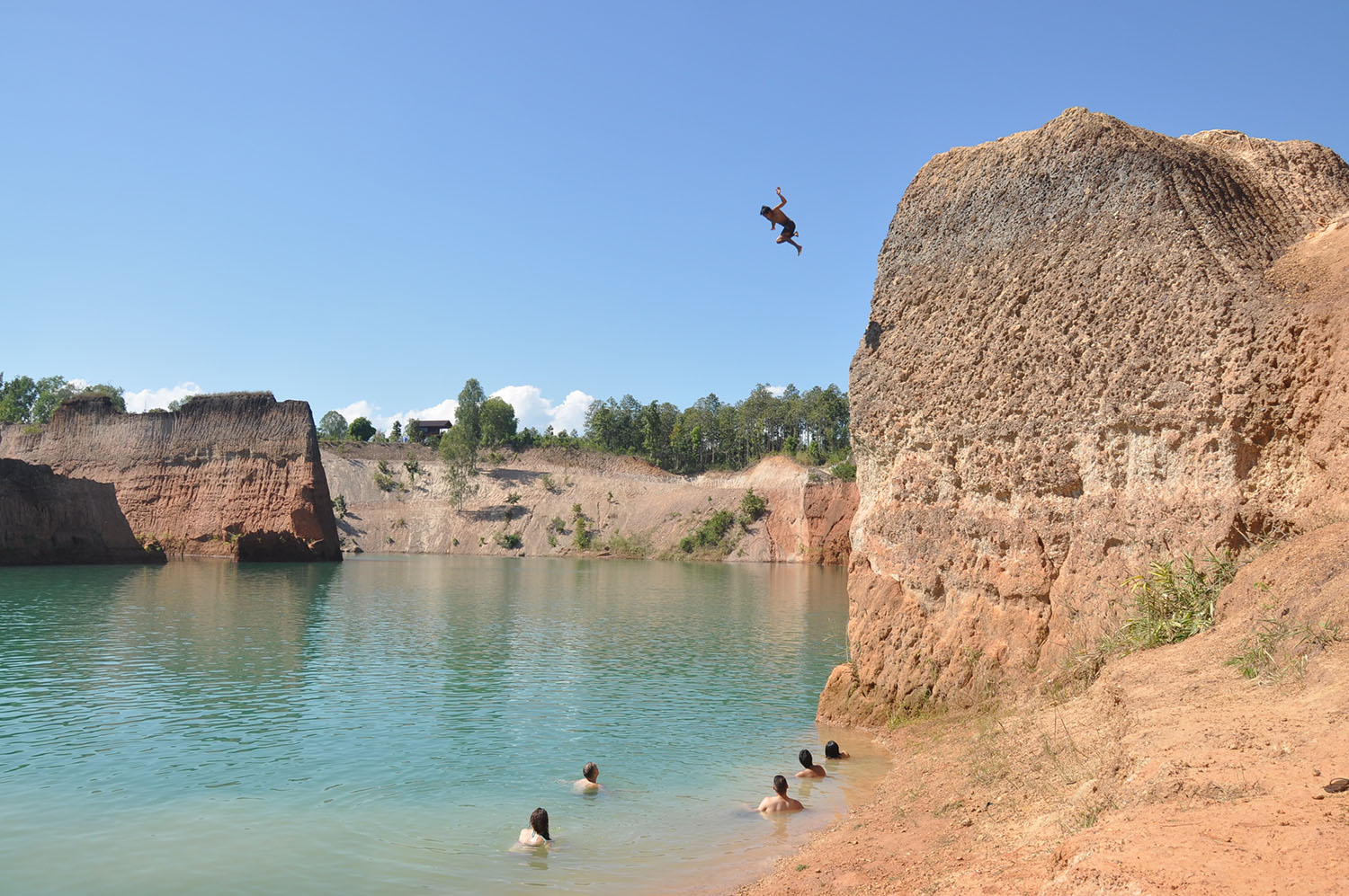 Travel Safety Tips Cliff Jump