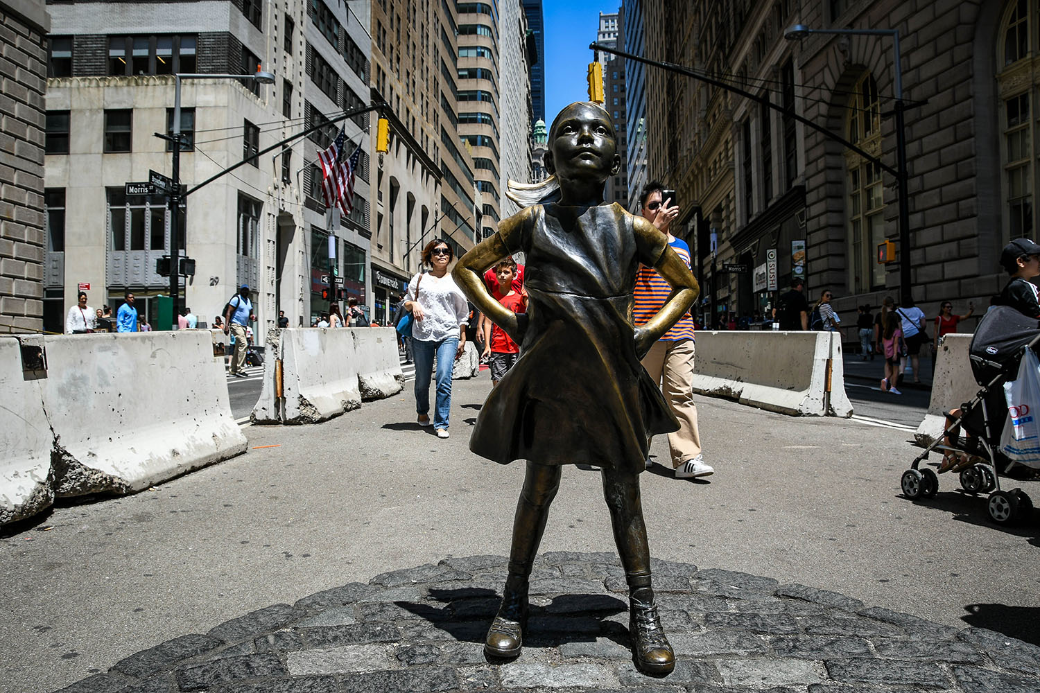 Things to Do in New York City Fearless Girl
