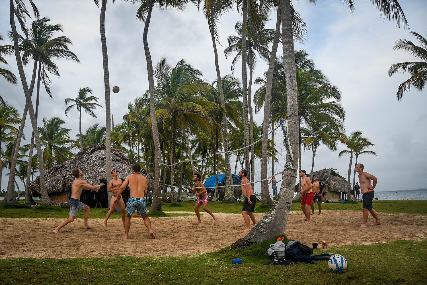 San Blas Islands Panama to Colombia Sand Volleyball