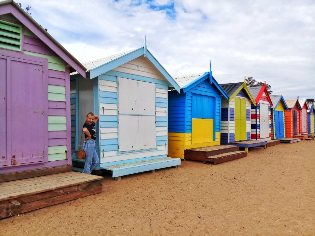 Melbourne Australia Cheap Things to Do Brighton Bathing Boxes