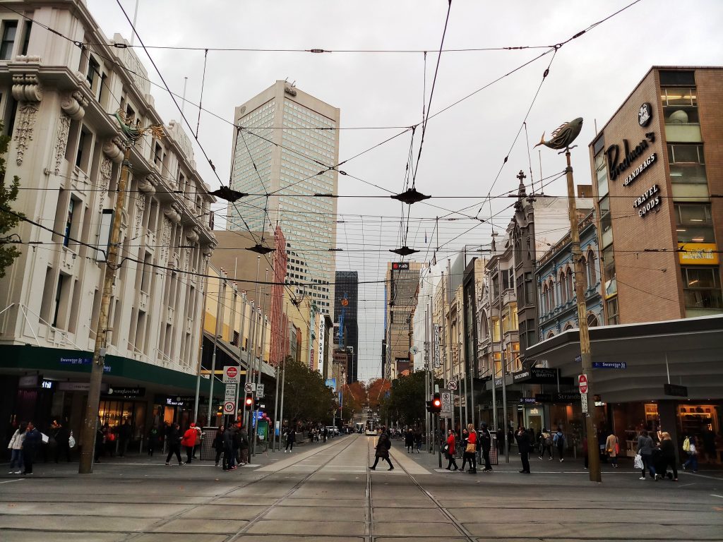 Melbourne Australia Cheap Things to Do Tram Network CBD