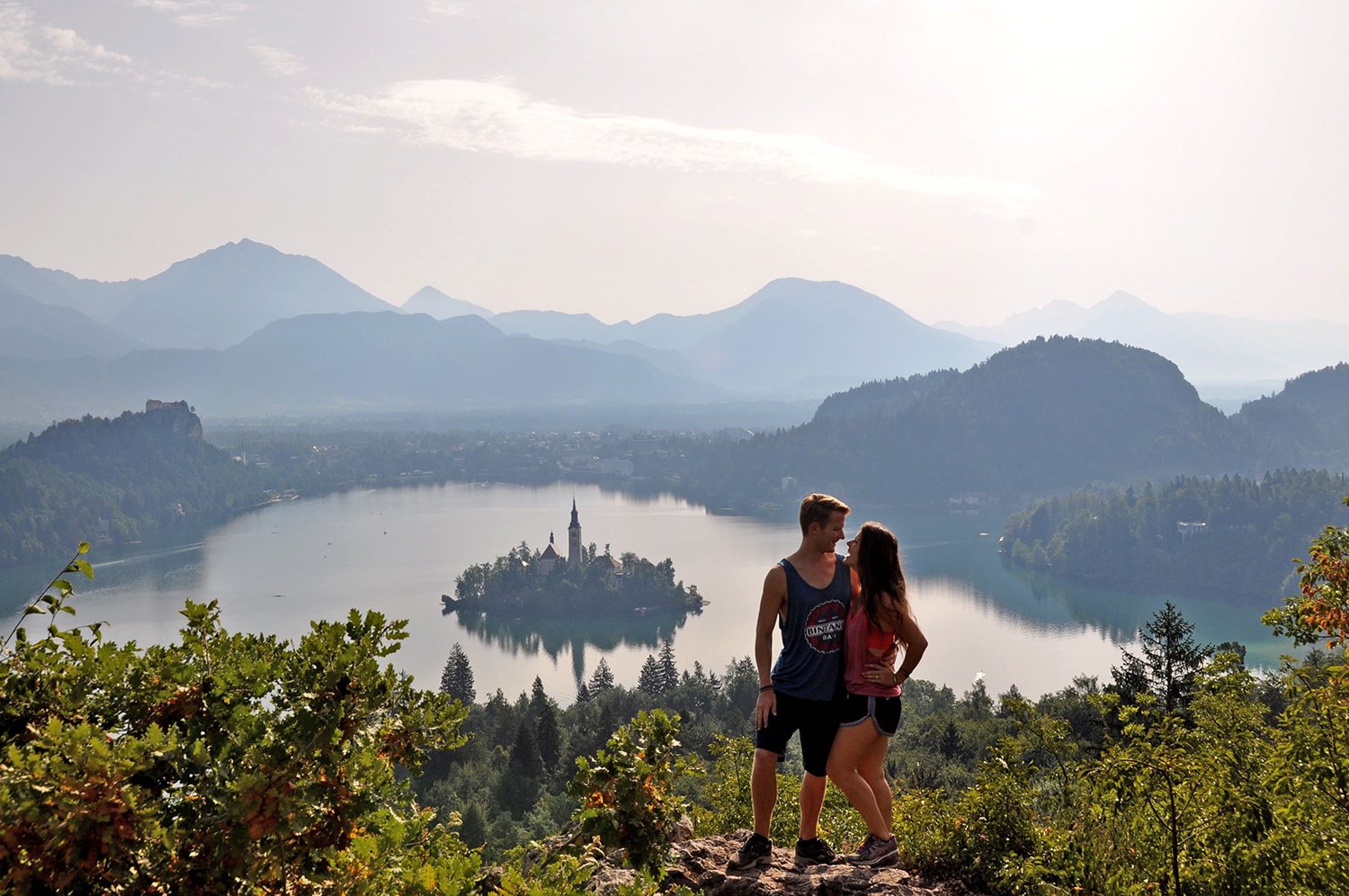 Lake Bled Ojstrica viewpoint Bled Slovenia Travel