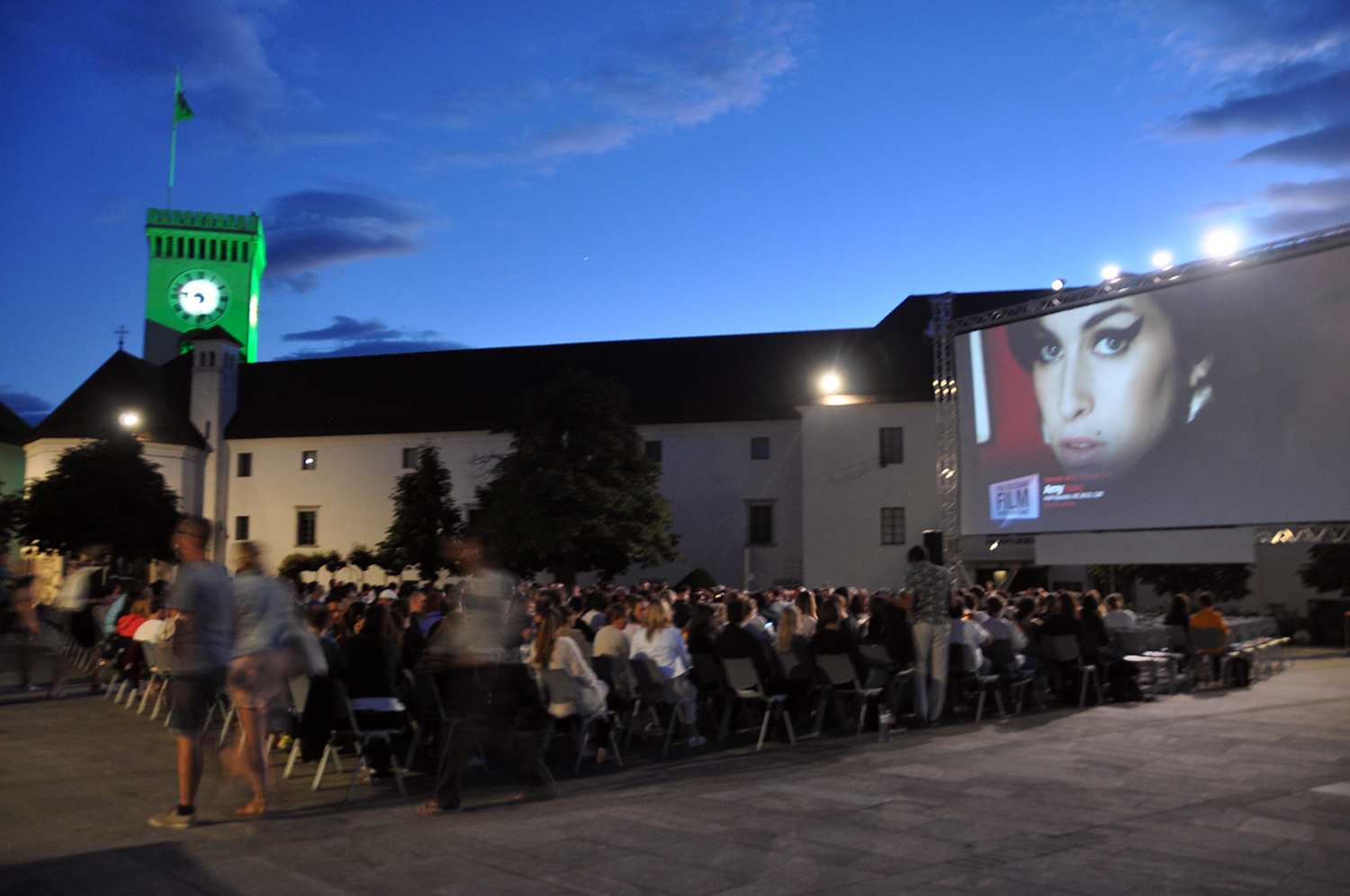 Movies under the Stars Ljubljana Castle Slovenia Travel